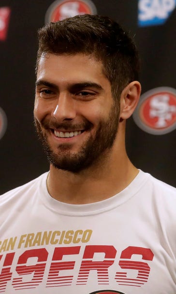 Garoppolo gets 49ers to Super Bowl with handoffs not throws